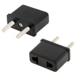 US / AU Stecker zu EU Stecker AC-Wand-Universal-Reise-Stromsteckdosenadapter, US / AU zu EU Stecker (Rechteck)