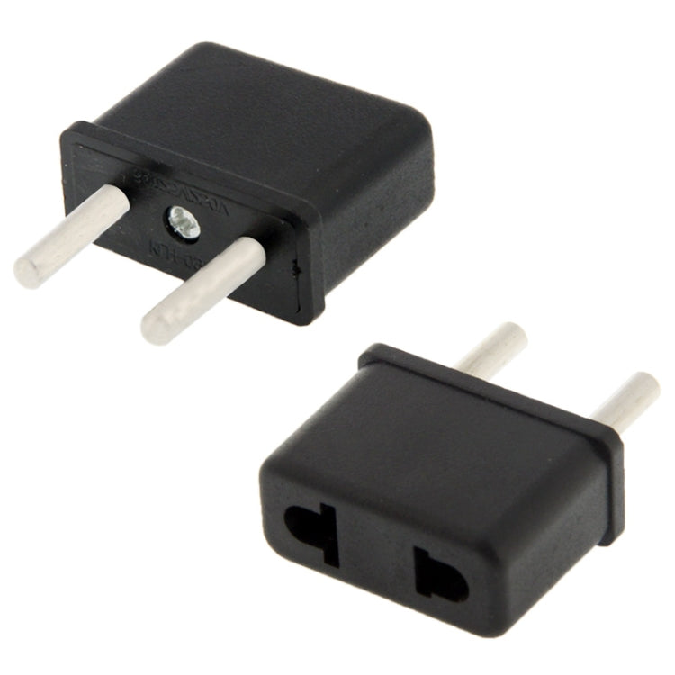 US / AU Stecker zu EU Stecker AC-Wand-Universal-Reise-Stromsteckdosenadapter, US / AU zu EU Stecker (Rechteck)