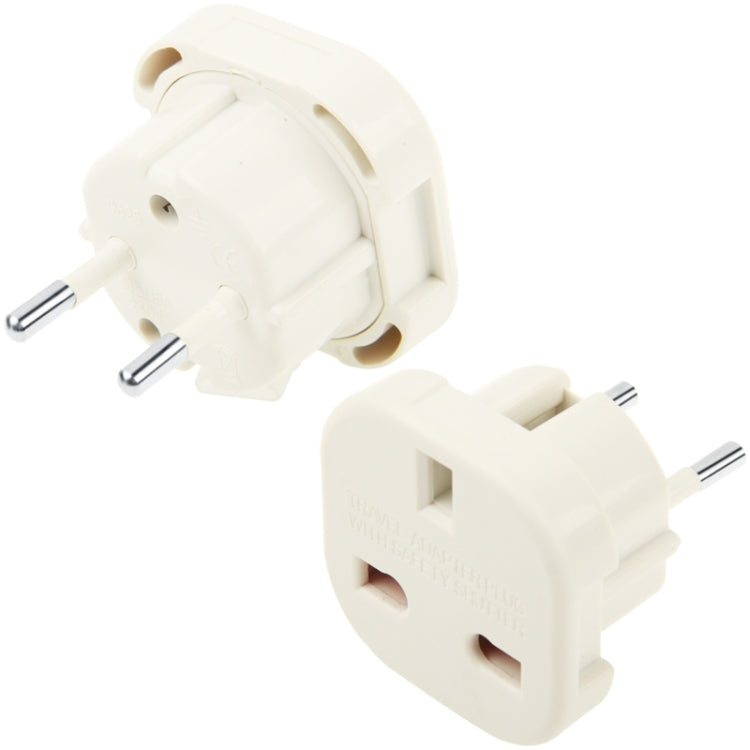 Hochwertiger UK Stecker zu EU Stecker AC-Wand-Universal-Reise-Stromsteckdosenadapter