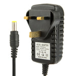 Hochwertiger UK Stecker AC 100-240V zu DC 9V 2A Stromadapter, Spitzen: 5.5 x 2.1mm, Kabellänge: 1m, UK Stecker DC 9V 2A
