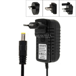 4 in 1 EU-Stecker + US-Stecker + UK-Stecker + AU-Stecker AC 100-240V zu DC 12V 3A Netzadapter, Spitzen: 5,5 x 2,1mm, Kabellänge: ca. 1,2m, EU+US+UK+AU Stecker