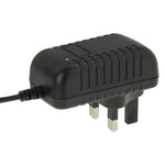 UK-Stecker AC 100-240V zu DC 12V 1A Netzadapter, Spitzen: 5,5 x 2,1mm, Kabellänge: ca. 90cm, DC 12V 1A, UK-Stecker