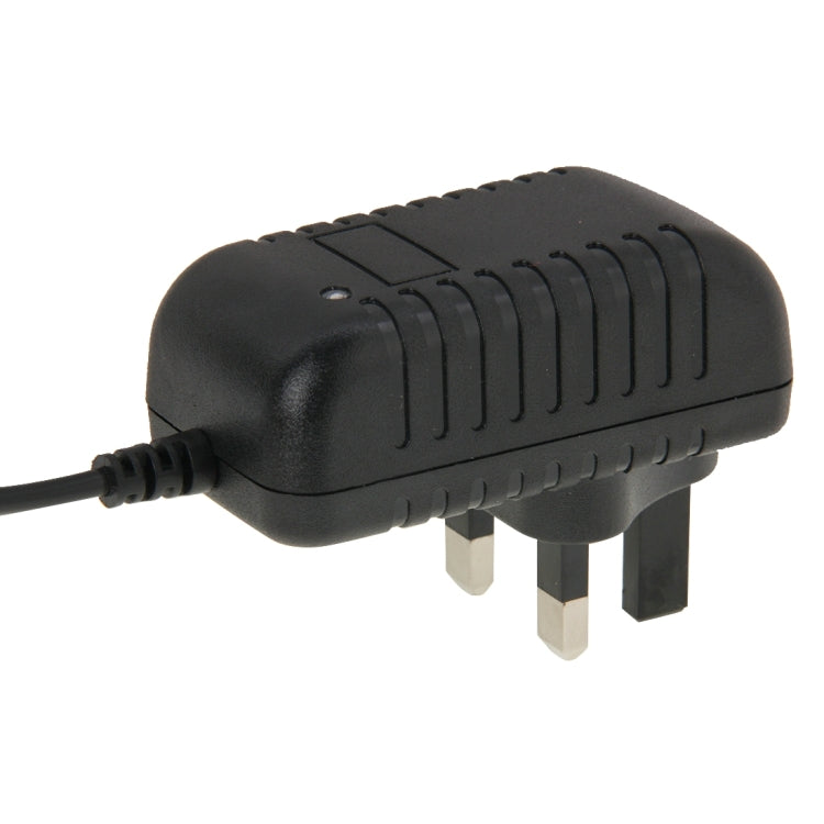 UK-Stecker AC 100-240V zu DC 12V 1A Netzadapter, Spitzen: 5,5 x 2,1mm, Kabellänge: ca. 90cm, DC 12V 1A, UK-Stecker