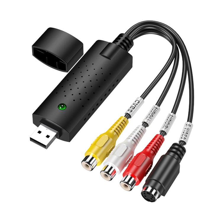DVD Maker USB 2.0 Videoaufnahme & Bearbeitung (Easy CAP), unterstützt MPEG-1/MPEG-2 Kompressionsformat, Chip: MA2106, DC60, EM2860 Chip, MA2106 Chip