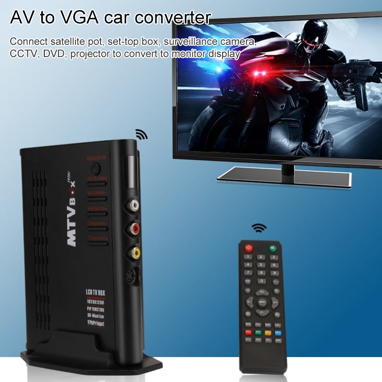 HD LCD TV-Box mit Fernbedienung, TV (PAL-BG+PAL-DK)