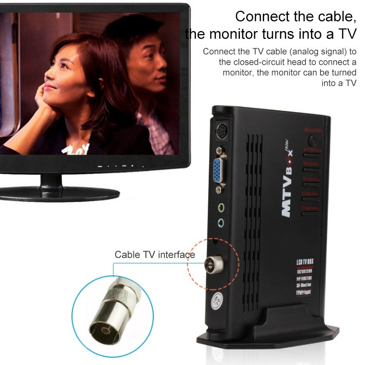 HD LCD TV-Box mit Fernbedienung, TV (PAL-BG+PAL-DK)