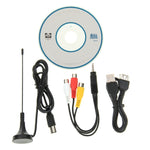 Mini Digital USB 2.0 Dual-Modul DVB Analog-TV-Stick, unterstützt FM + AV + DVB-T / T2 / C, DVB-T/T2/C