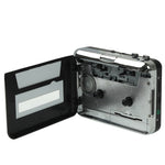 Kassette zu PC Super USB Kassette zu MP3 Konverter Audio Musikplayer, Kassette zu MP3 Schwarz