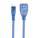 29cm Micro USB Stecker auf USB 2.0 Buchse OTG Konverter Adapterkabel