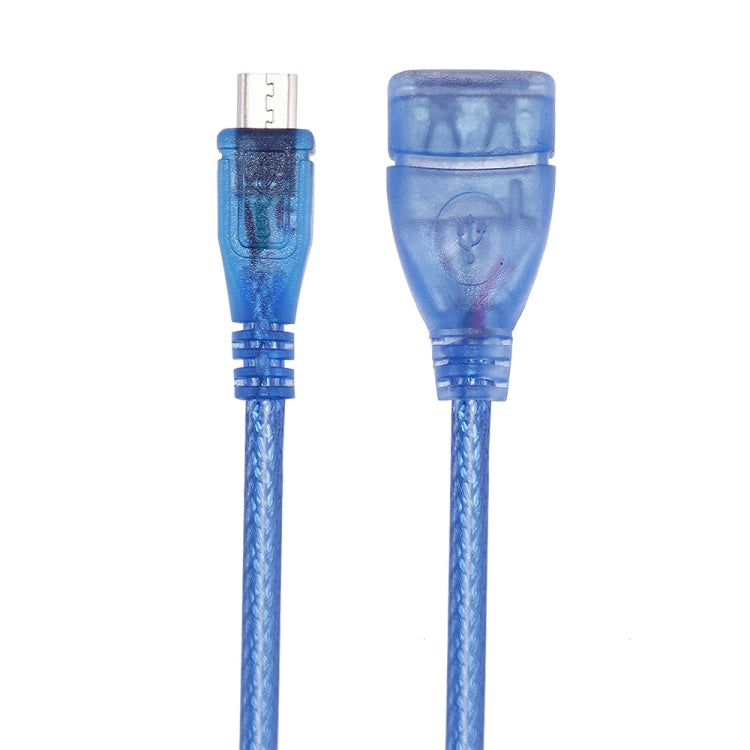 29cm Micro USB Stecker auf USB 2.0 Buchse OTG Konverter Adapterkabel