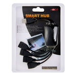 Universeller 4 Ports USB 2.0 480Mbps Hochgeschwindigkeits-Kabel-Hub für PC