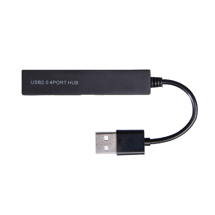 Hochgeschwindigkeits-4-Port USB 2.0 HUB, USB-Splitter (Schwarz)
