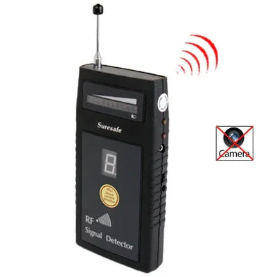 HF-Signaldetektor / Detektor für drahtlose und kabelgebundene Kameras / Wanzendetektor / Funkfrequenzgeräte mit digitaler Empfindlichkeitsanzeige (SH-055U8L), SH-055U8L