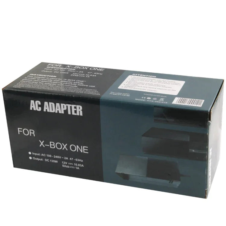 AC Power Supply / AC Adapter for Xbox One Console, EU Plug, US Plug