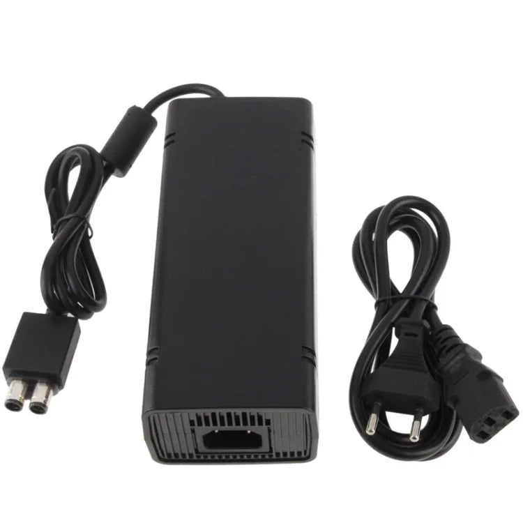 Netzteil / AC-Adapter für die Xbox 360 Slim-Konsole, EU-Stecker, US-Stecker