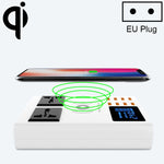 YC-CDA10W 10W Multi-Port USB Intelligentes Digitalanzeige Schnellladegerät Kabellos, UK-Stecker, SAS1048A, SAS1048B, SAS1048C