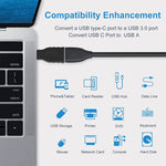 USB-C / Type-C Stecker auf USB 3.0 Buchse OTG Konverter-Adapter