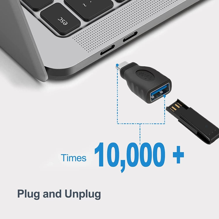 USB-C / Type-C Stecker auf USB 3.0 Buchse OTG Konverter-Adapter