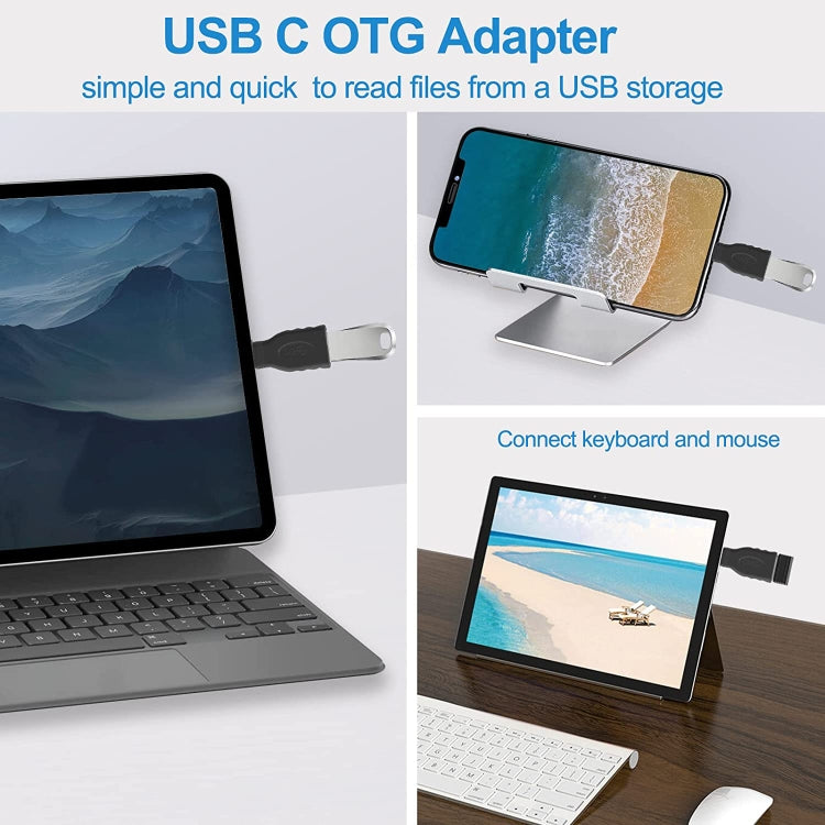 USB-C / Type-C Stecker auf USB 3.0 Buchse OTG Konverter-Adapter