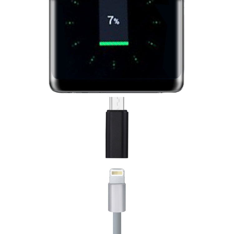 8 Pin Buchse zu USB-C / Typ-C Stecker Metallgehäuse Adapter