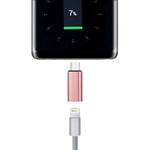 8 Pin Buchse zu USB-C / Typ-C Stecker Metallgehäuse Adapter