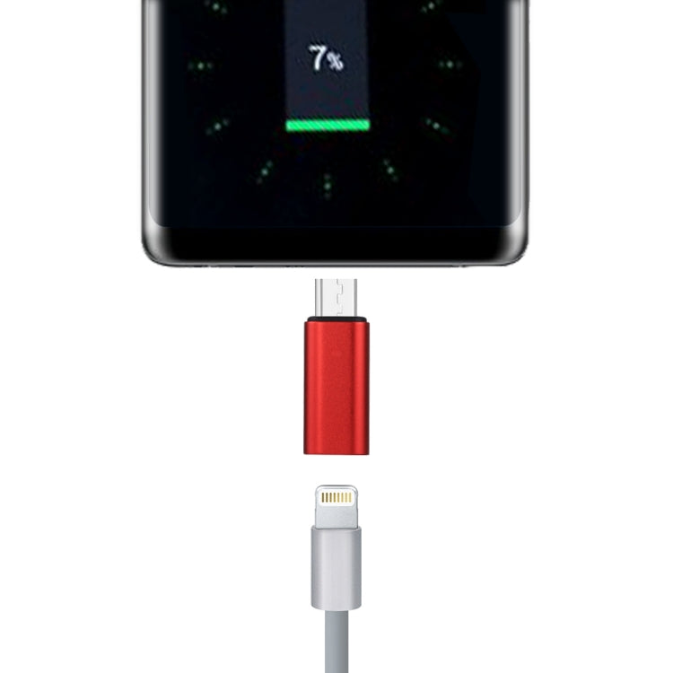 8 Pin Buchse zu USB-C / Typ-C Stecker Metallgehäuse Adapter