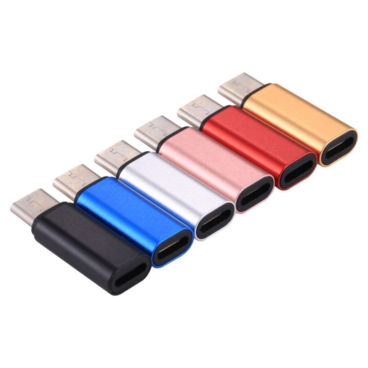 8 Pin Buchse zu USB-C / Typ-C Stecker Metallgehäuse Adapter