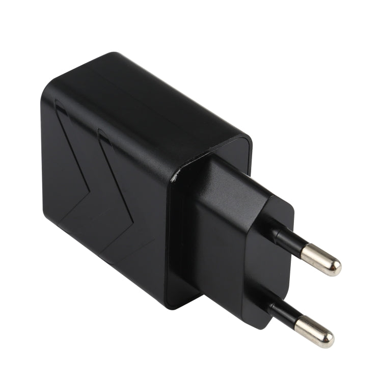 LZ-715 18W QC3.0 USB-Schnellladegerät mit Einzelanschluss, EU-Stecker