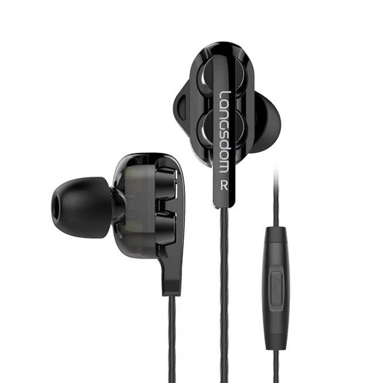 Langsdom Doppeltes bewegliches Spulen-Wheat Headset