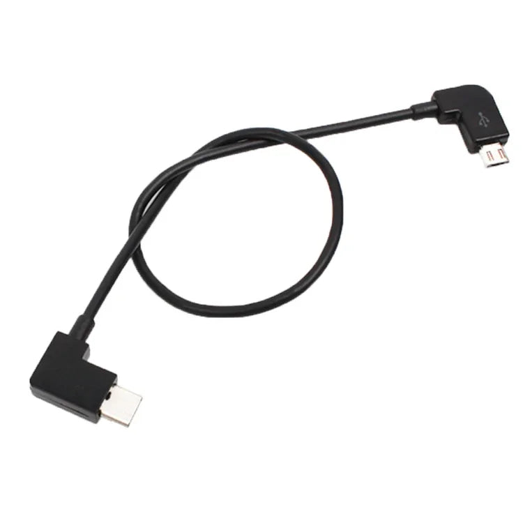 30 cm Micro-USB-auf-USB-C-/Typ-C-Konverter-Datenkabelanschluss für DJI Mavic Pro &amp; Spark Fernsteuerung, Smartphones, Tablets, Micro-USB auf USB-C/Typ-C