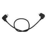 30 cm langes Micro-USB-zu-Micro-USB-Konverter-Datenkabel mit Anschluss für DJI Mavic Pro &amp; Spark Fernsteuerung, Smartphones, Tablets, Micro-USB zu Micro-USB