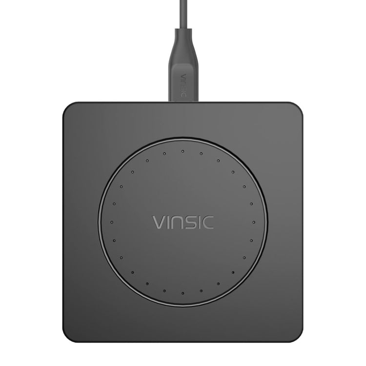 Vinsic 5V 1A Output Qi Standard Tragbares kabelloses Ladegerät Pad, Vinsic