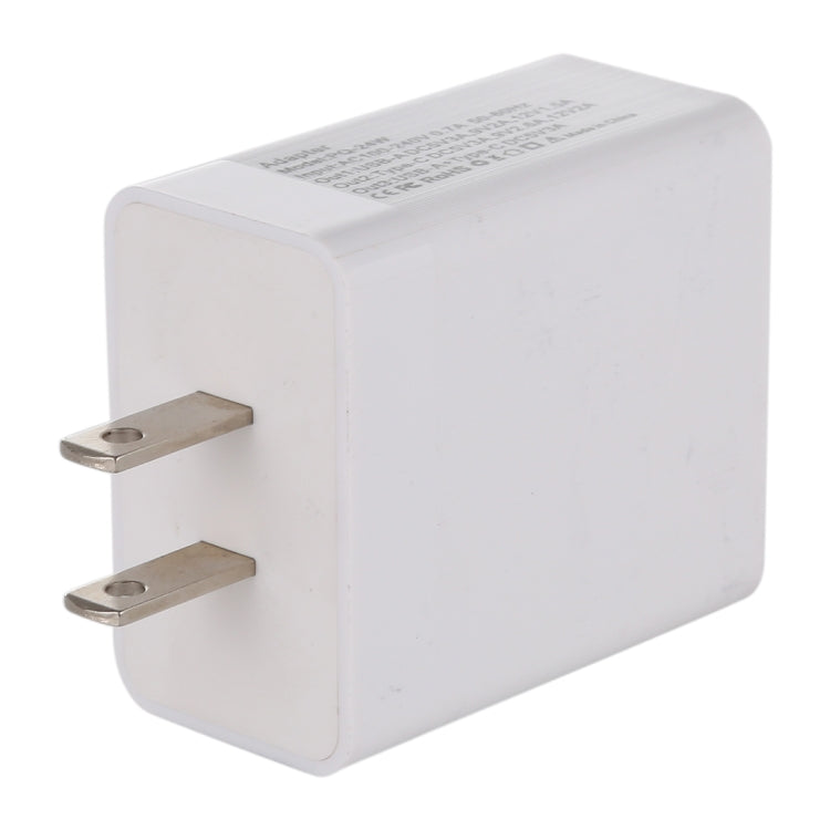 24W PD + QC3.0 Schnellladegerät Netzadapter, US-Stecker, 24W US-Stecker