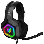 ONIKUMA K10 3,5mm Computer Gaming kabelgebundenes Headset mit RGB-LED-Beleuchtung, K10