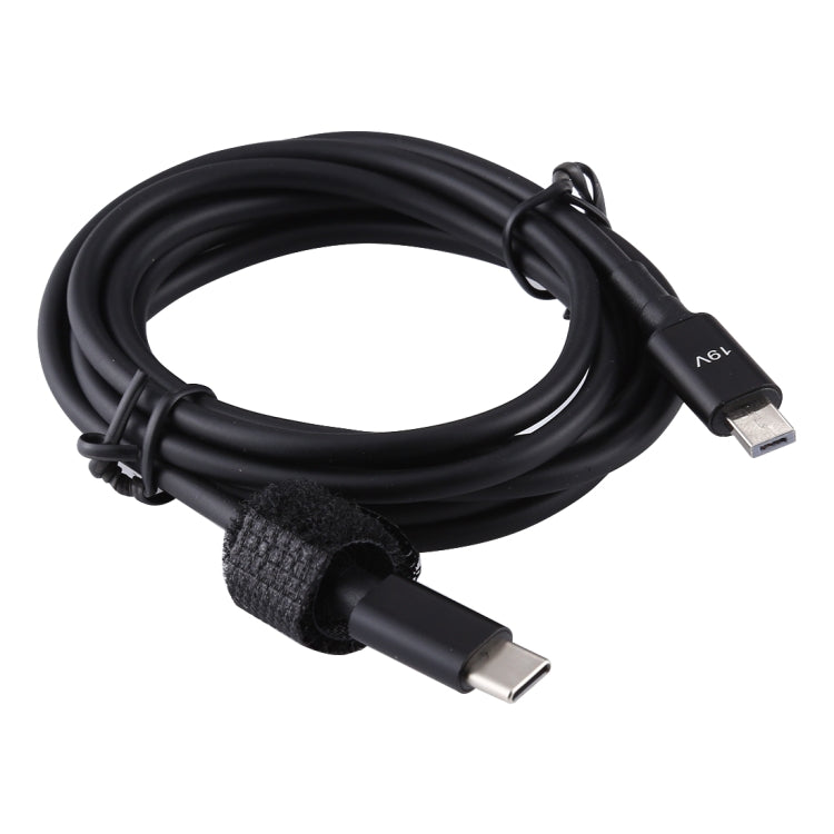 Für ASUS X205T 19V Stromanschluss zu USB-C / Type-C Männlich Laptop-Ladekabel, Kabellänge: 1,5m, Für ASUS X205T Stromanschluss zu USB-C / Type-C Männlich