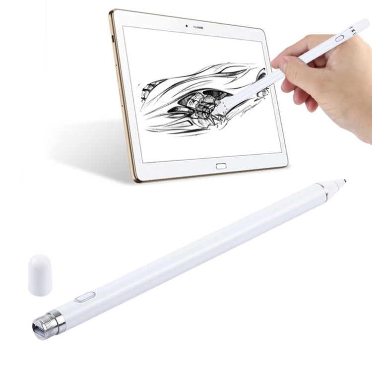 Langer universeller wiederaufladbarer kapazitiver Touchscreen-Stift mit 2,3mm superfiner Metallspitze für iPhone, iPad, Samsung und andere kapazitive Touchscreen-Smartphones oder Tablet-PCs