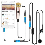 2 in 1 3,5mm Stecker zu Doppel 3,5mm Buchse TPE Hochflexibles Audiokabel Splitter, Kabellänge: 32cm