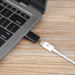 3 Stk. USB-C / Typ-C Buchse auf USB 3.0 Stecker Aluminiumlegierungsadapter, unterstützt Lade- und Übertragungsdaten, USB 3.0