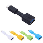 5 Stück USB-C / Typ-C Stecker auf USB 3.0 Buchse OTG Adapter, USB-C / Typ-C auf USB 3.0