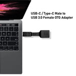 5 Stück USB-C / Typ-C Stecker auf USB 3.0 Buchse OTG Adapter, USB-C / Typ-C auf USB 3.0