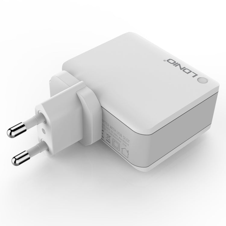 LDNIO A4403 4.4A Smart Travel Charger mit 4 USB-Ports, EU-Stecker, SAS5293AU, SAS5293EU, SAS5293UK, SAS5293US