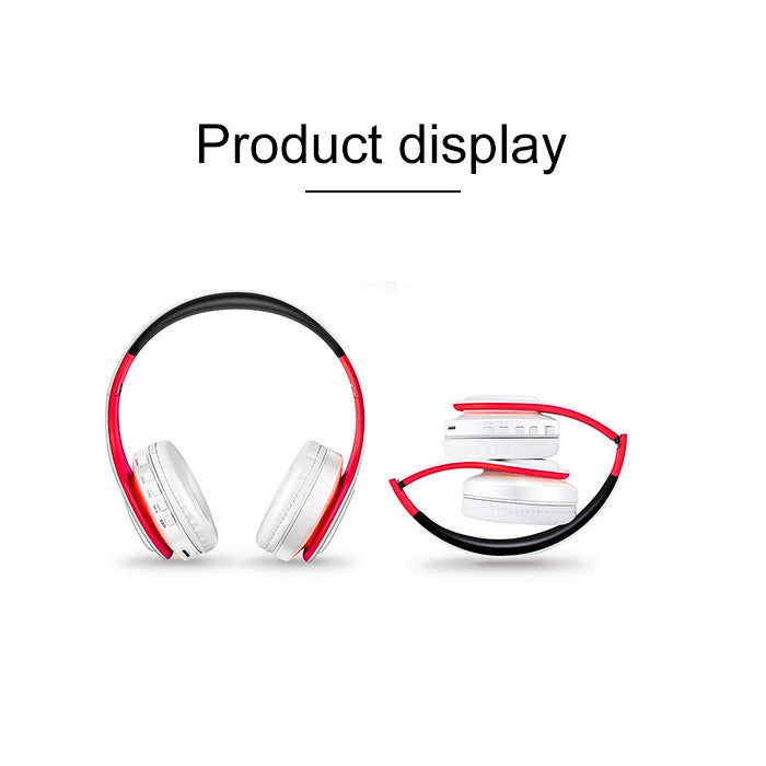 LPT660 Kabellose faltbare Sport-Stereo-Musik Bluetooth Telefon-Kopfhörer mit TF-Kartenunterstützung