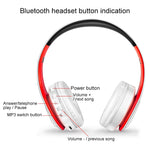 LPT660 Kabellose faltbare Sport-Stereo-Musik Bluetooth Telefon-Kopfhörer mit TF-Kartenunterstützung
