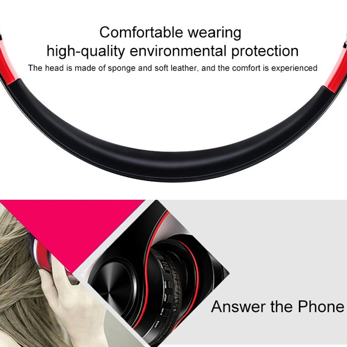 LPT660 Kabellose faltbare Sport-Stereo-Musik Bluetooth Telefon-Kopfhörer mit TF-Kartenunterstützung