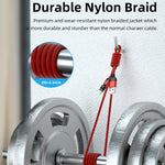 2m 3A Ausgang USB auf Micro-USB 540 Grad drehbares magnetisches Datensynchronisations-Ladekabel, 2m Micro-USB