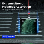 2m 3A Ausgang USB auf Micro-USB 540 Grad drehbares magnetisches Datensynchronisations-Ladekabel, 2m Micro-USB