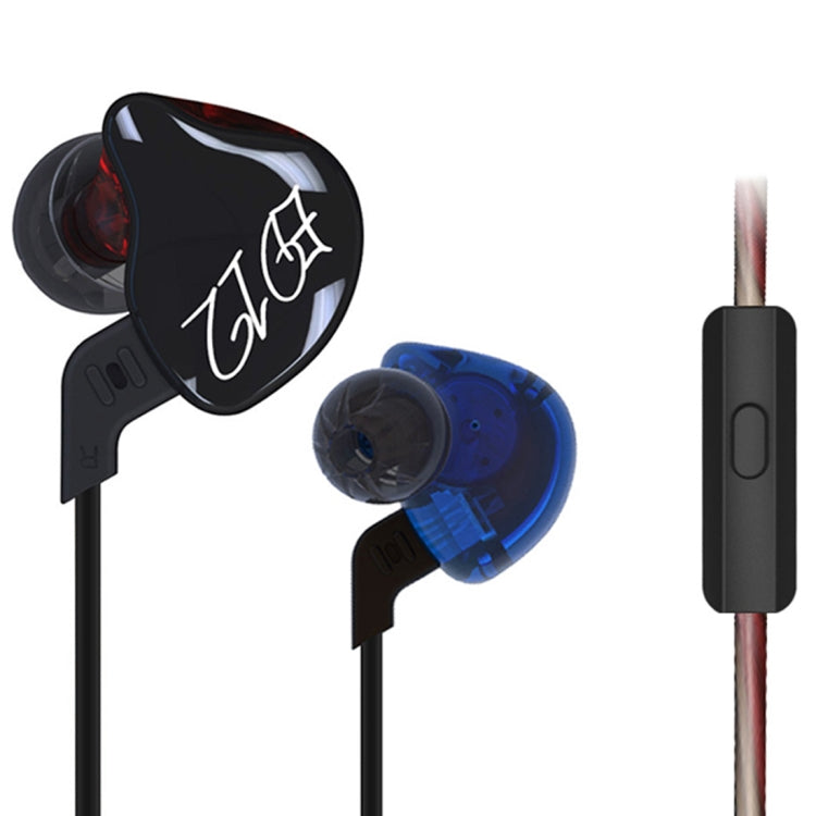 KZ ED12 3,5mm Klinken-Hängeohr Sportdesign In-Ear Stil Kabelsteuerung Kopfhörer, Kabellänge: 1,2m, ED12