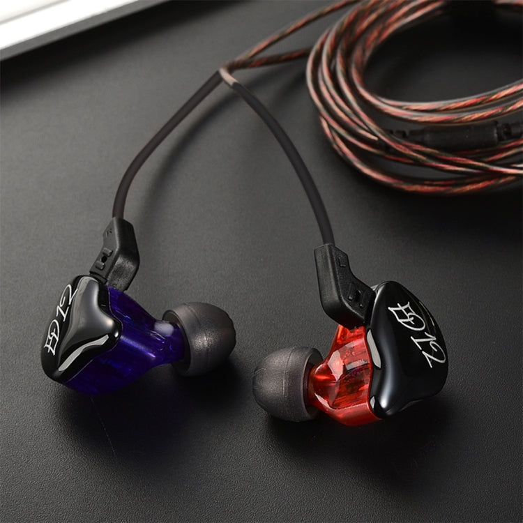 KZ ED12 3,5mm Klinken-Hängeohr Sportdesign In-Ear Stil Kabelsteuerung Kopfhörer, Kabellänge: 1,2m, ED12