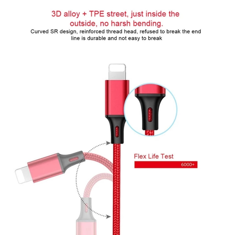 Für iPhone / Apple Watch 2 in 1 8 Pin + Magnetische Ladestation Multifunktions-Ladekabel, Länge: 1m, 2 in 1