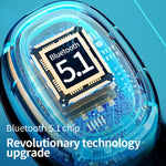 C1 Bluetooth 5.0 TWS Rundes Schornstein-Touch-Digitalanzeige True Wireless Bluetooth-Kopfhörer mit Ladebox, Rundes Schornstein